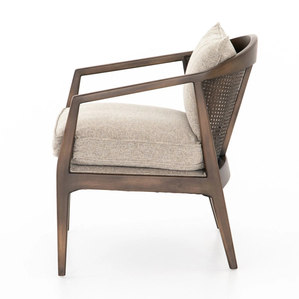 Alexandria Accent Chair in Honey Wheat Four Hands