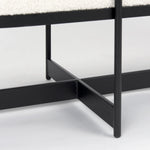 Amelia Bouclé Bench