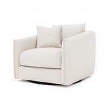 Demi Fabric Swivel Chair