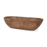 Athena Wooden Decorative Bowl