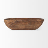 Athena Wooden Decorative Bowl