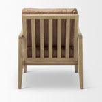 Raleigh Accent Chair in Faux Leather