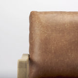 Raleigh Accent Chair in Faux Leather