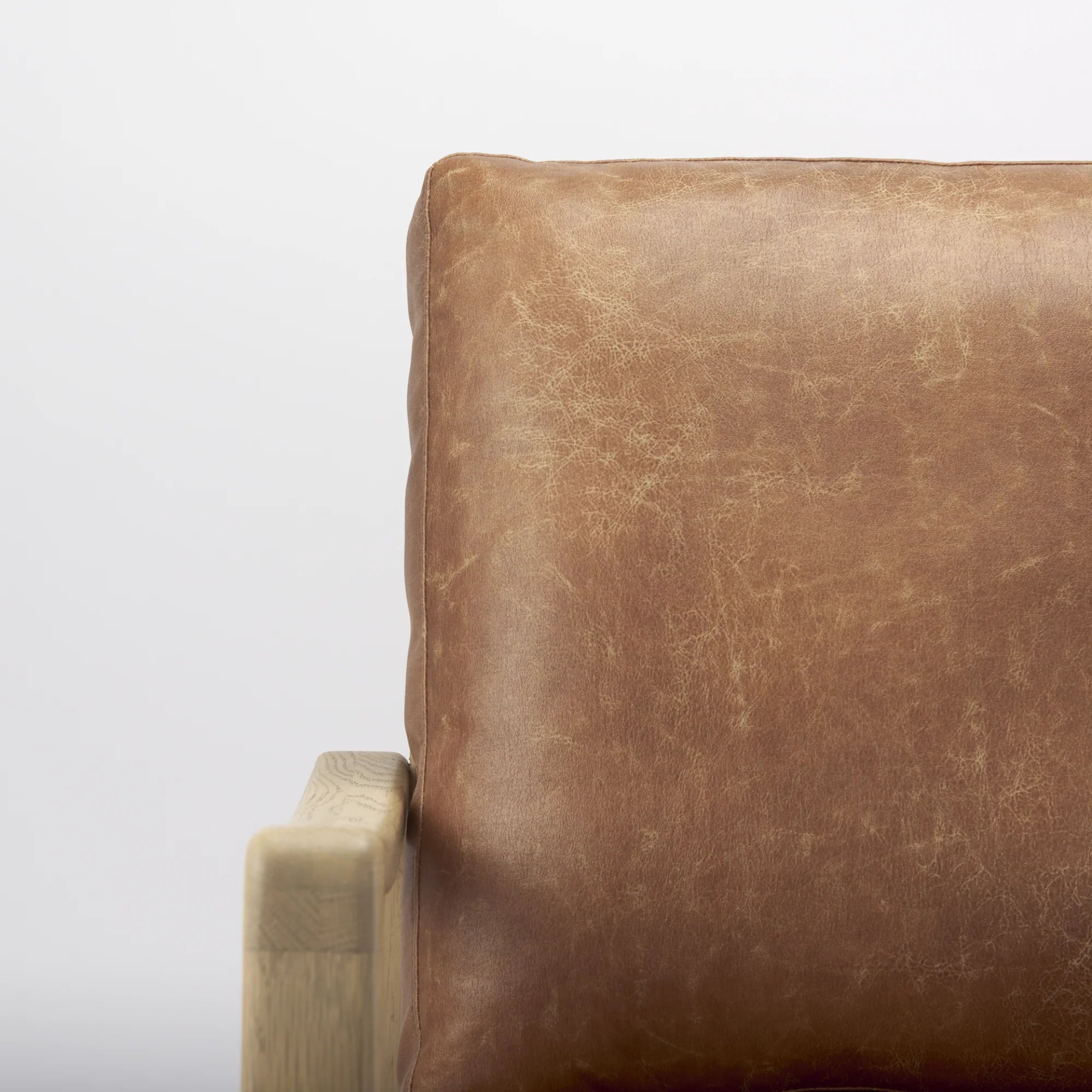 Raleigh Accent Chair in Faux Leather