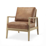 Raeleigh Accent Chair in Faux Leather