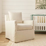 Lilah Slip Cover Swivel Chair