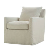 Lilah Slip Cover Swivel Chair