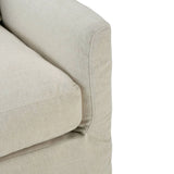 Lilah Slip Cover Swivel Chair
