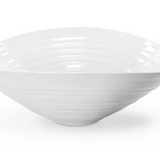White Large Salad Bowl