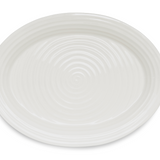 White Large White Oval Platter
