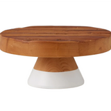 White Mod Cake Stand