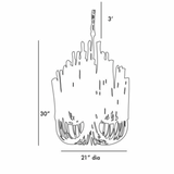 Tilda Chandelier Small