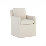 Glenrose Wheeled Dining Chair