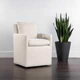 Glenrose Wheeled Dining Chair