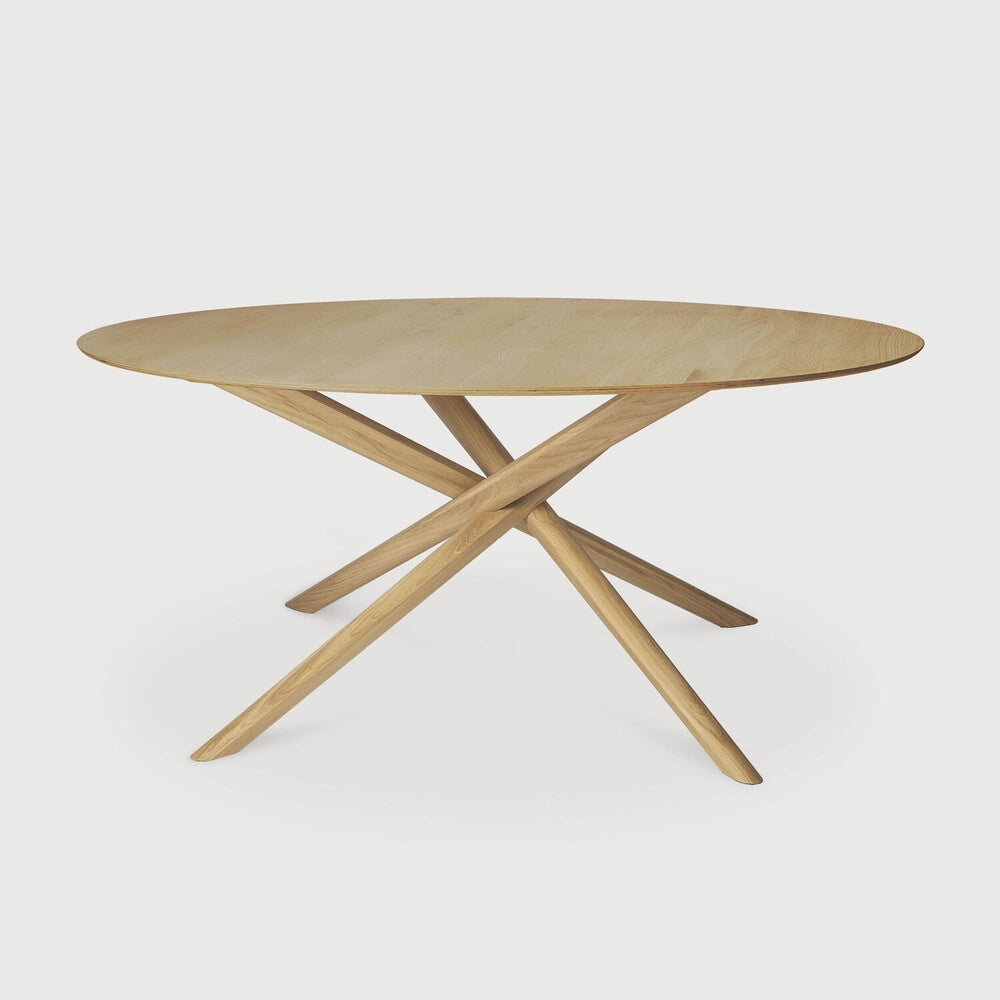 Ethnicraft Mikado Round Dining Table