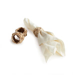 Abaca Banana Leaf Napkin Rings