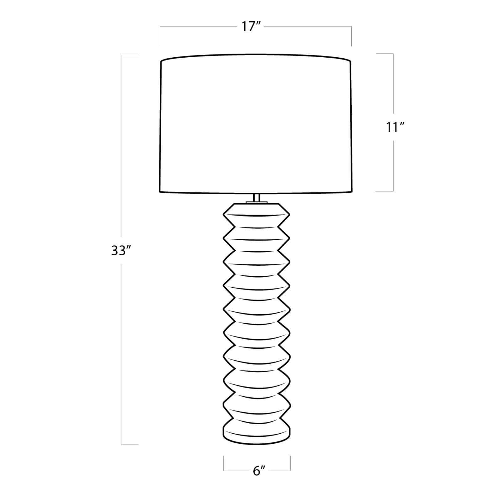 Accordion Table Lamp