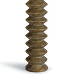 Accordion Table Lamp in Natural Birch Wood