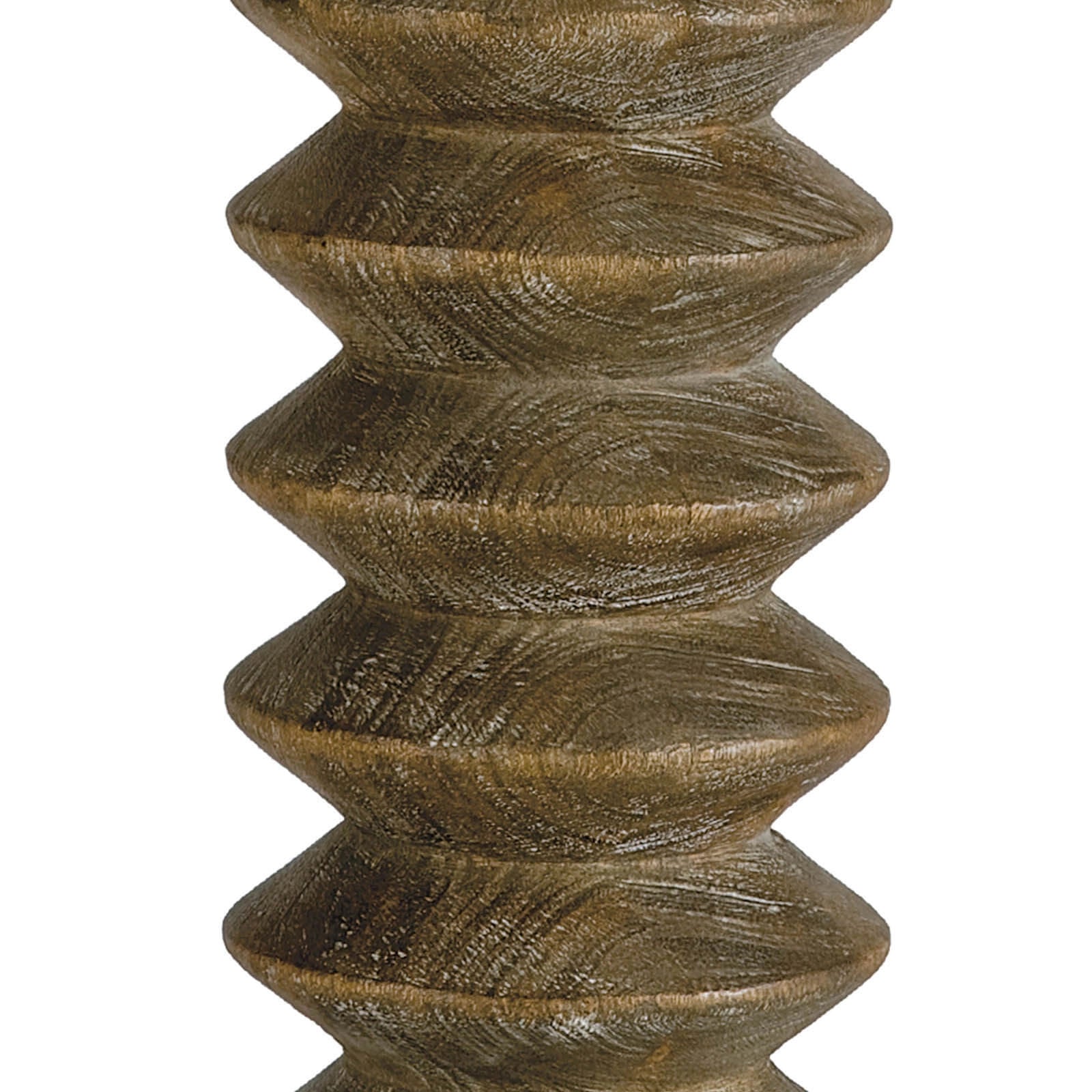 Accordion Table Lamp in Natural Birch Wood