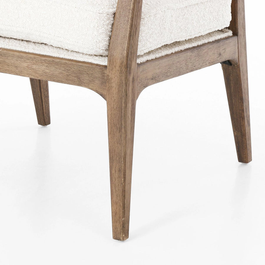 Alexandria Accent Chair in Knoll Natural Four Hands