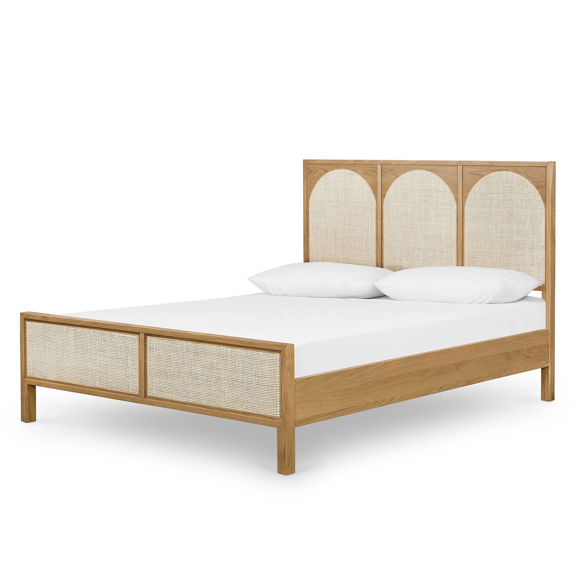Allegra Bed with Cane Arches