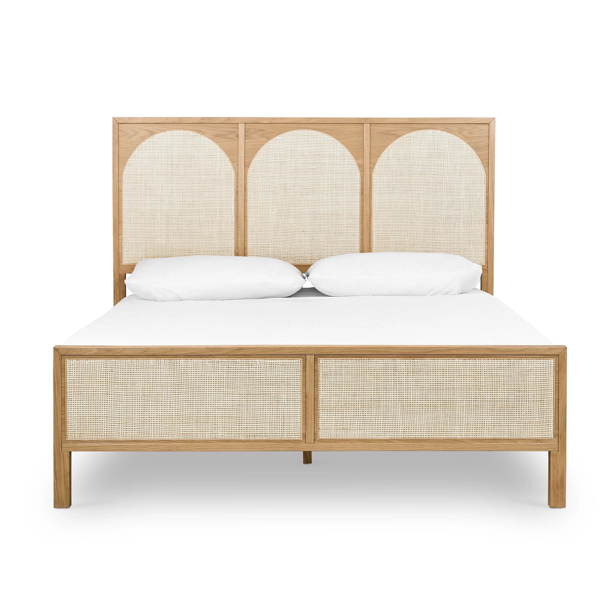 Allegra Bed with Cane Arches