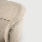 Ellipse Sofa Ethnicraft in Oatmeal