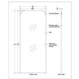 Meryem Floor Mirror