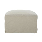 Lilah Slipcover Ottoman