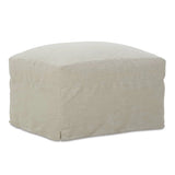 Lilah Slipcover Ottoman