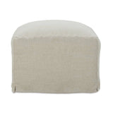 Lilah Slipcover Ottoman