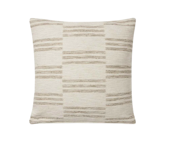Jay Ivory/Sand Pillow