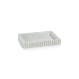Camogli Scalloped Marble Tray | White