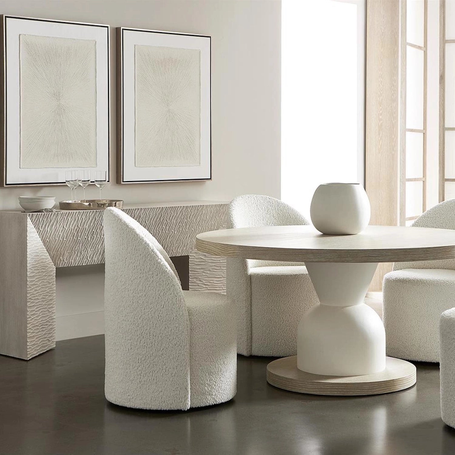 Bernhardt Solaria Round Dining Table