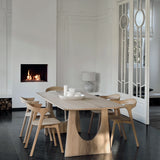Ethnicraft Geometric Dining Table