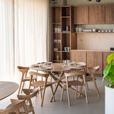 Ethnicraft Mikado Round Dining Table
