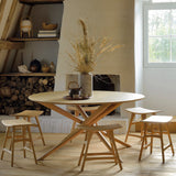 Ethnicraft Mikado Round Dining Table