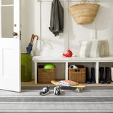 Gunner Stripe Area Rug Machine Washable Rugs