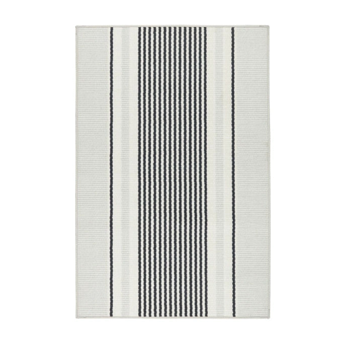 Striped Washable Rug