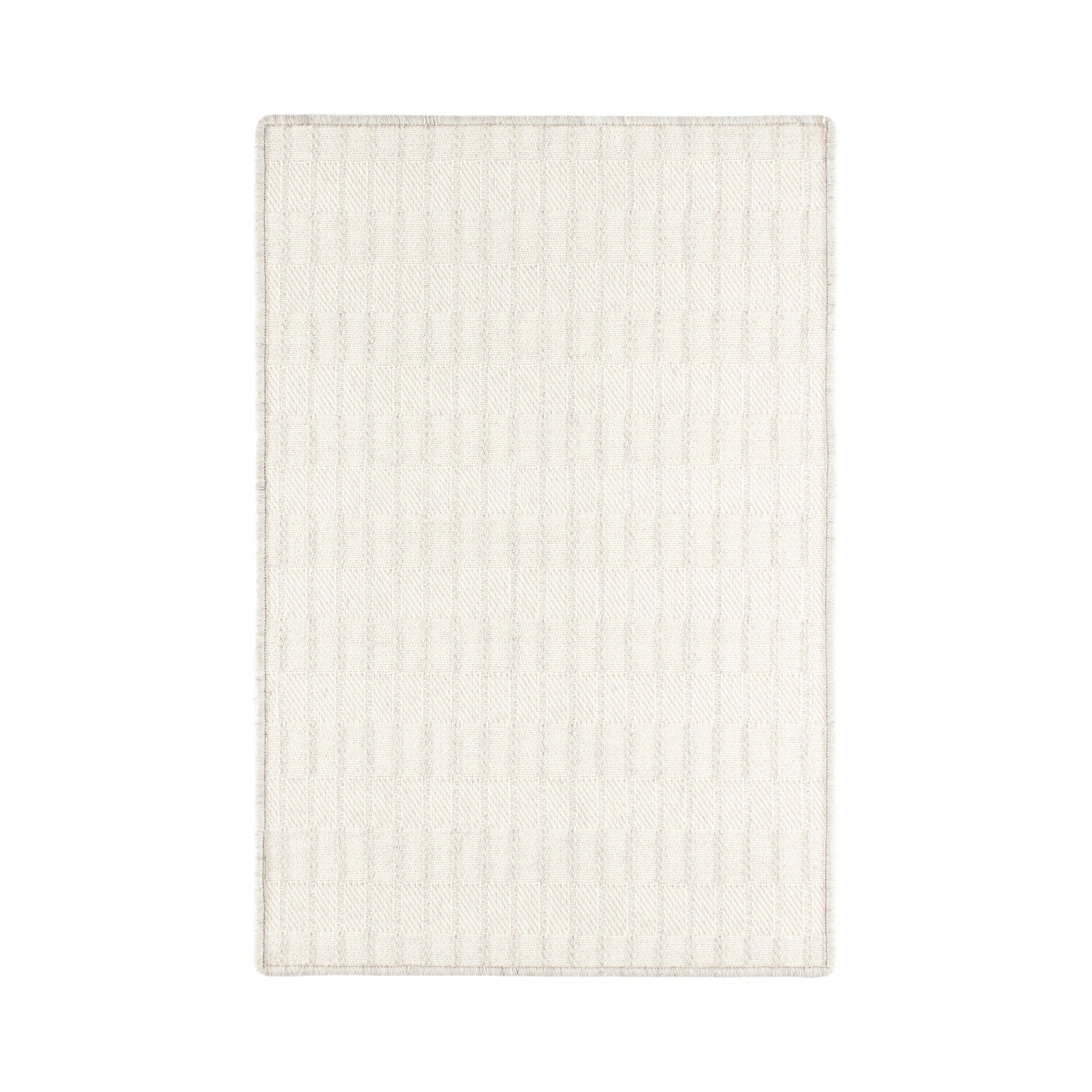 Annie Selke Lane Wool Rug in Ivory