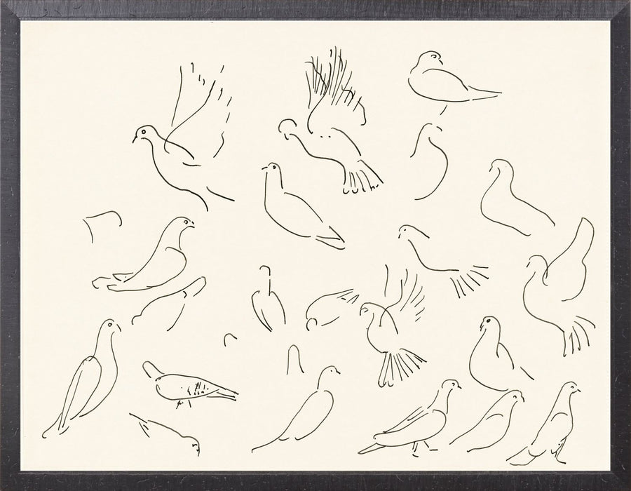 Collection 12 - Cachet, Doves - 1900