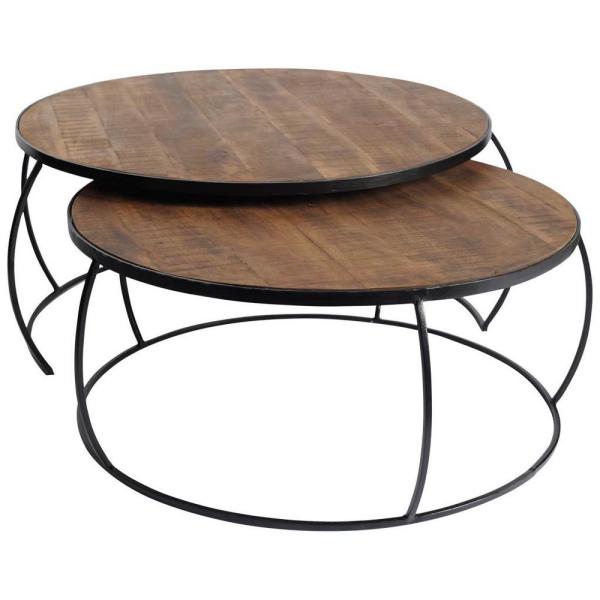 Clapp I (set of 2) coffee tables